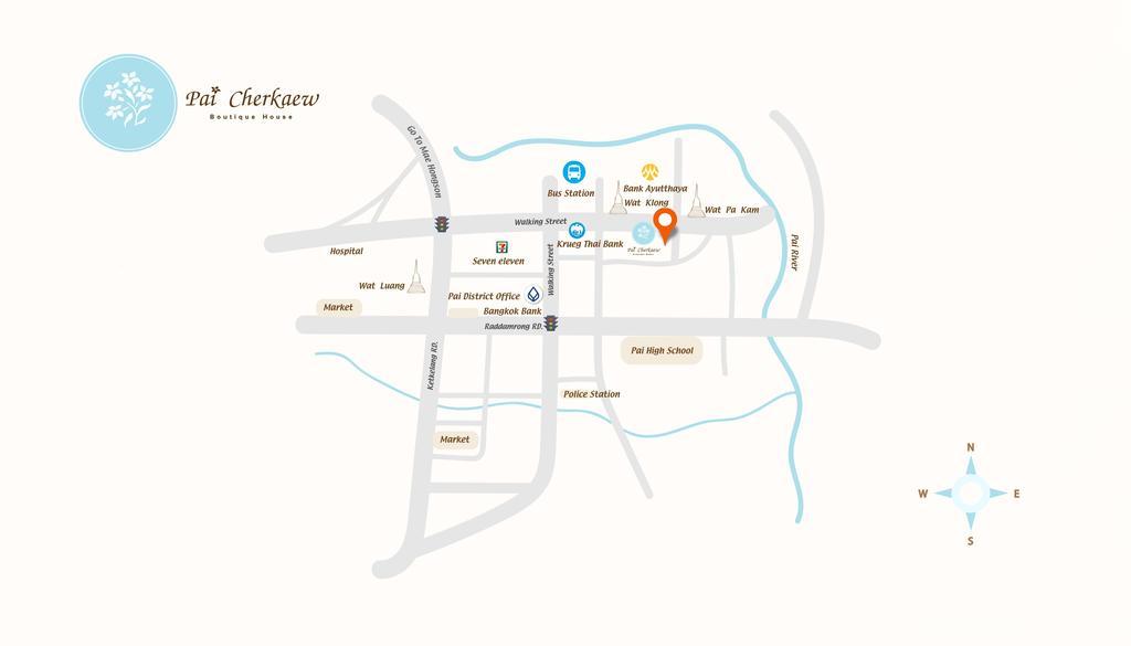 Pai Cherkaew Boutique House Exterior foto